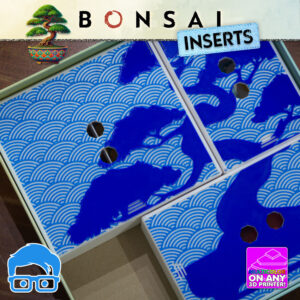 3D printable inserts for Bonsai