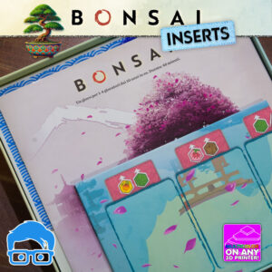 3D printable inserts for Bonsai