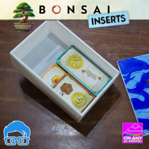 3D printable inserts for Bonsai
