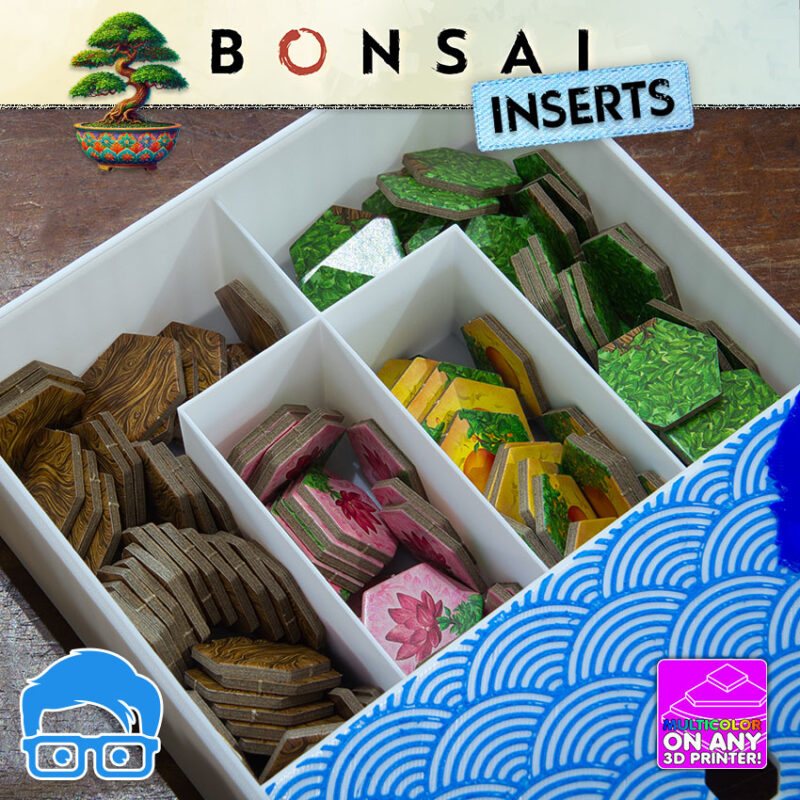 3D printable inserts for Bonsai