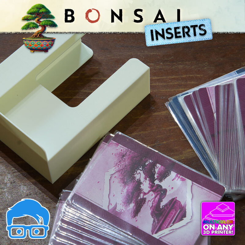 3D printable inserts for Bonsai