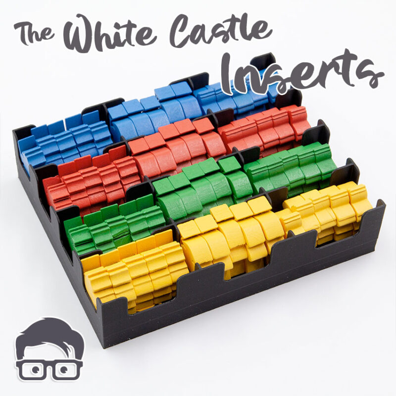3d printable inserts fot the white castle board game