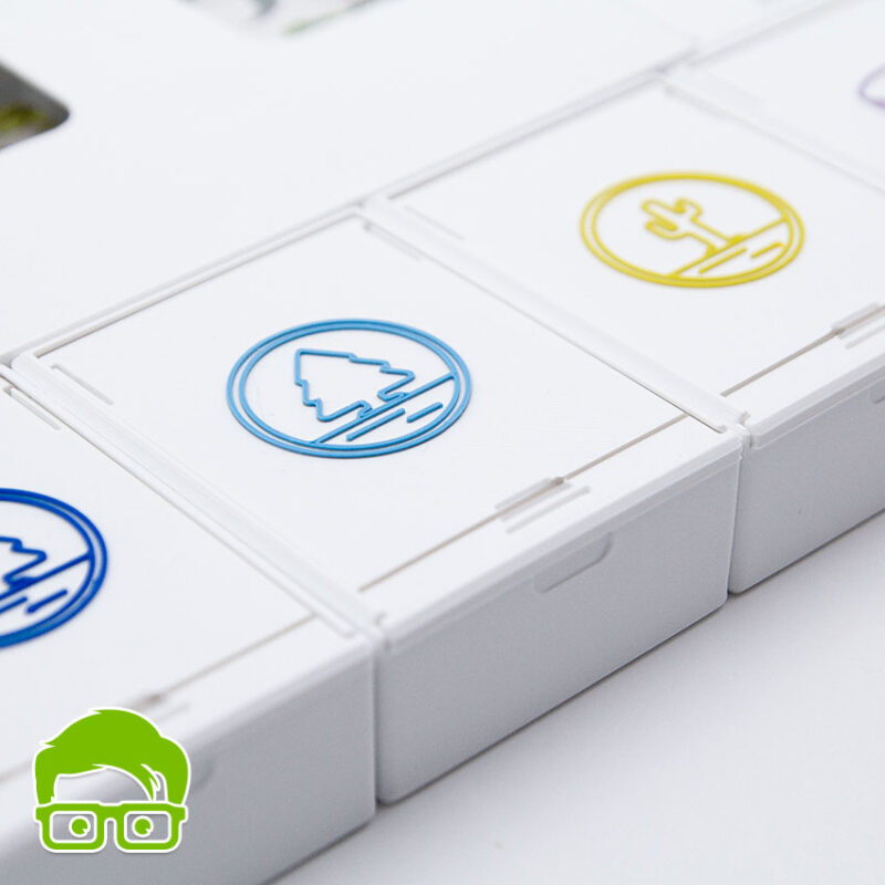 Evergreen board game inserts / organizer (with Pines & Cact exp)