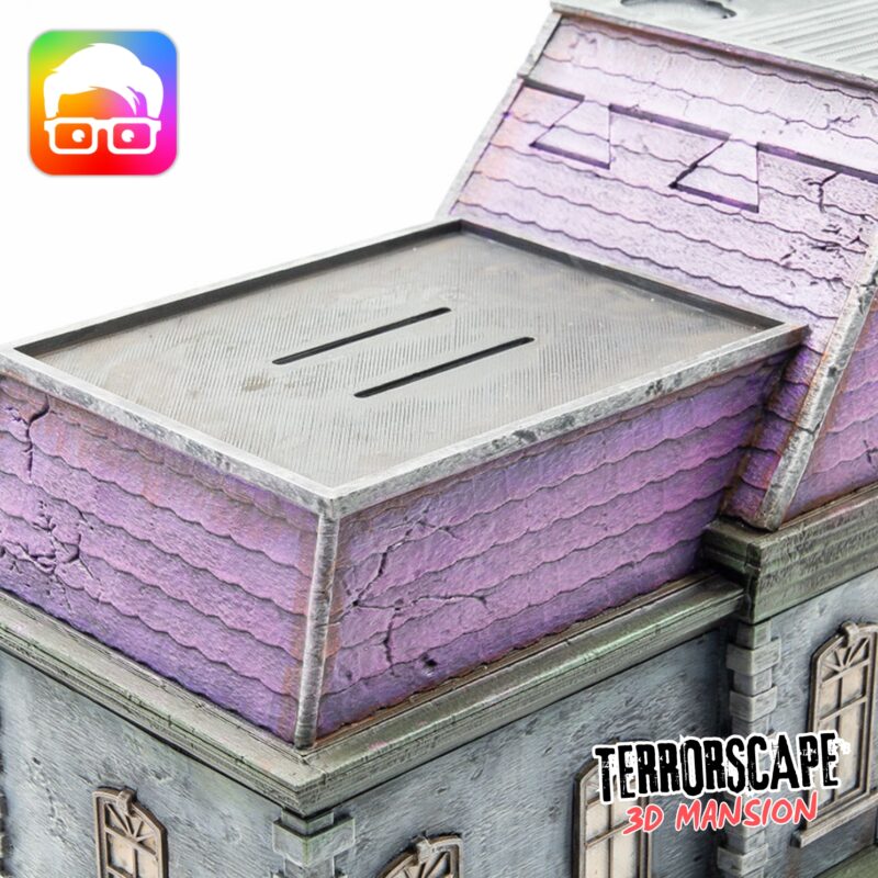 printable haunted mansion for Terrorscape board game