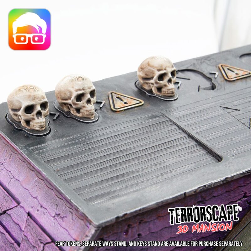 3D printable haunted mansion for Terrorscape board game