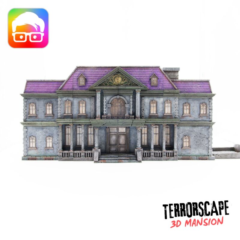 3D printable haunted mansion for Terrorscape board game