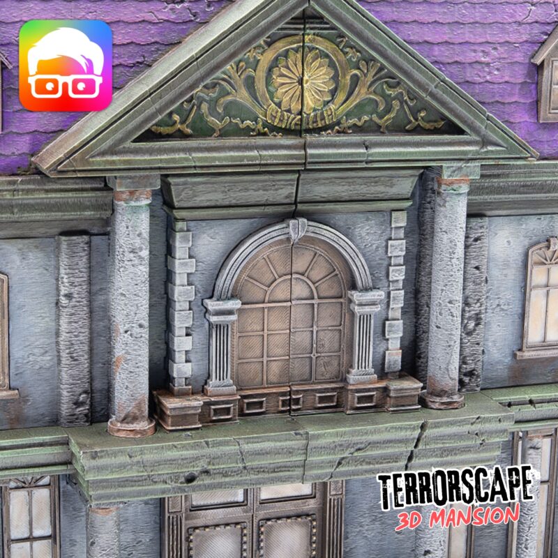 3D printable haunted mansion for Terrorscape board game