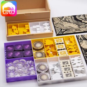 3D printable inserts for the board game DARWIN'S JOURNEY