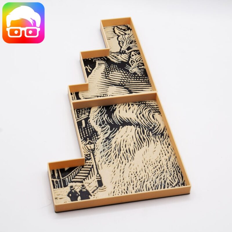 3D printable inserts for the board game DARWIN'S JOURNEY