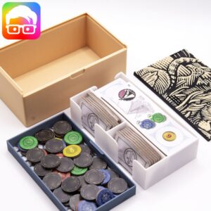 3D printable inserts for the board game DARWIN'S JOURNEY