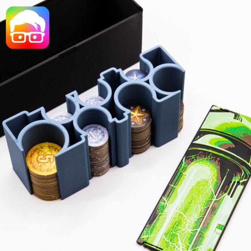 NUCLEUM BOARD GAME INSERTS / ORGANIZER FOR BY AM-MEDIA