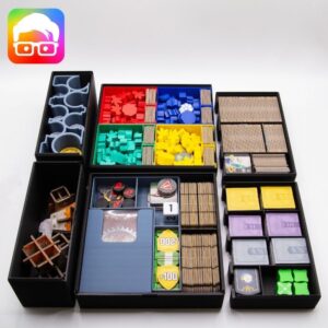 NUCLEUM BOARD GAME INSERTS / ORGANIZER FOR BY AM-MEDIA
