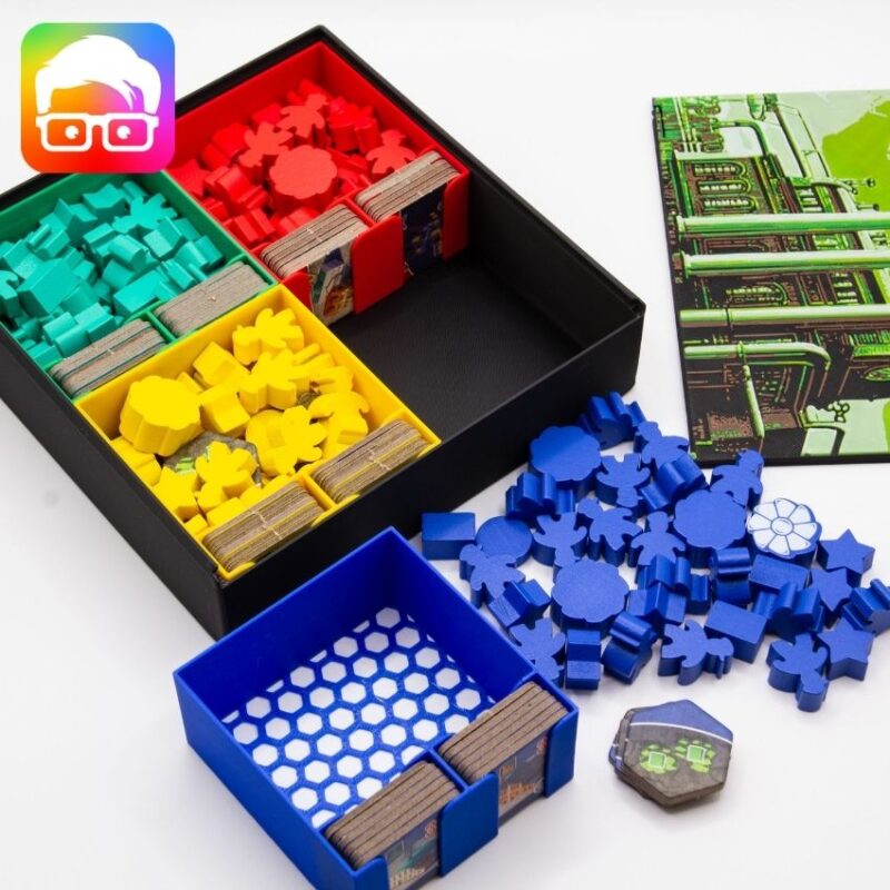 NUCLEUM BOARD GAME INSERTS / ORGANIZER FOR BY AM-MEDIA