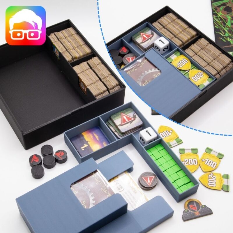 NUCLEUM BOARD GAME INSERTS / ORGANIZER FOR BY AM-MEDIA
