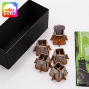 NUCLEUM BOARD GAME INSERTS / ORGANIZER FOR BY AM-MEDIA