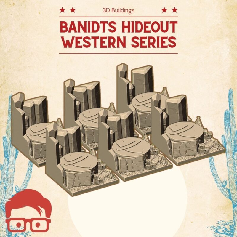 Western Legends Bandits Hideouts SD
