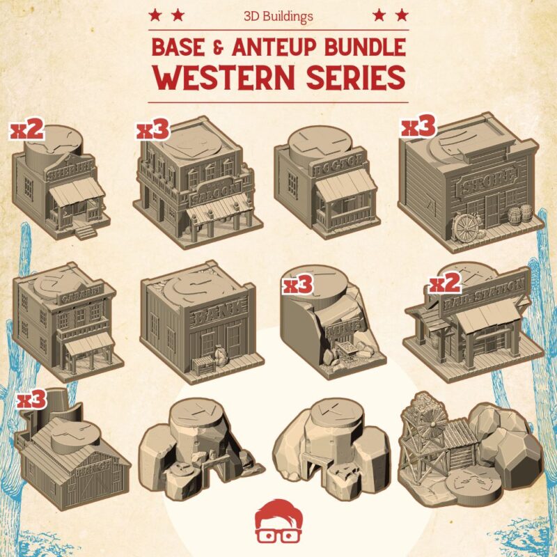 Western Legends base game + AnteUp bundle SD