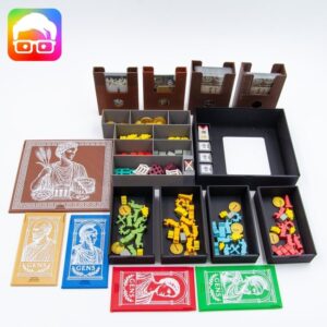 AETERNA BOARD GAME ORGANIZER BY @AMMEDIA3D [TABLETOP BOARD GAME INSERTS SKU: AETRN001]