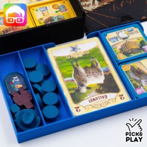 GREAT WESTERN TRAIL (2ND ED.) BOARD GAME ORGANIZER BY AM-MEDIA.BIZ [TABLETOP BOARD GAME INSERTS SKU: GWT001]