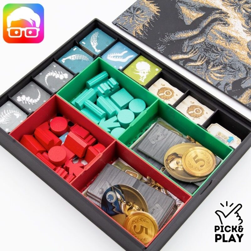 Organizer for Bone Wars board game by @ammedia3d