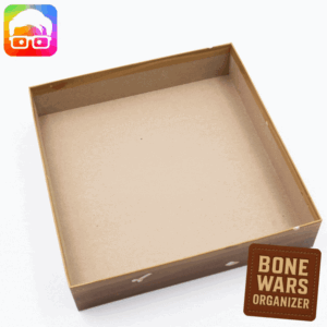 Organizer for Bone Wars board game by @ammedia3d