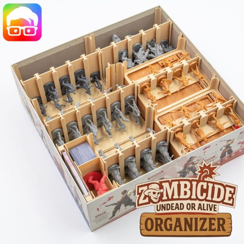 Zombicide undead or alive organizer