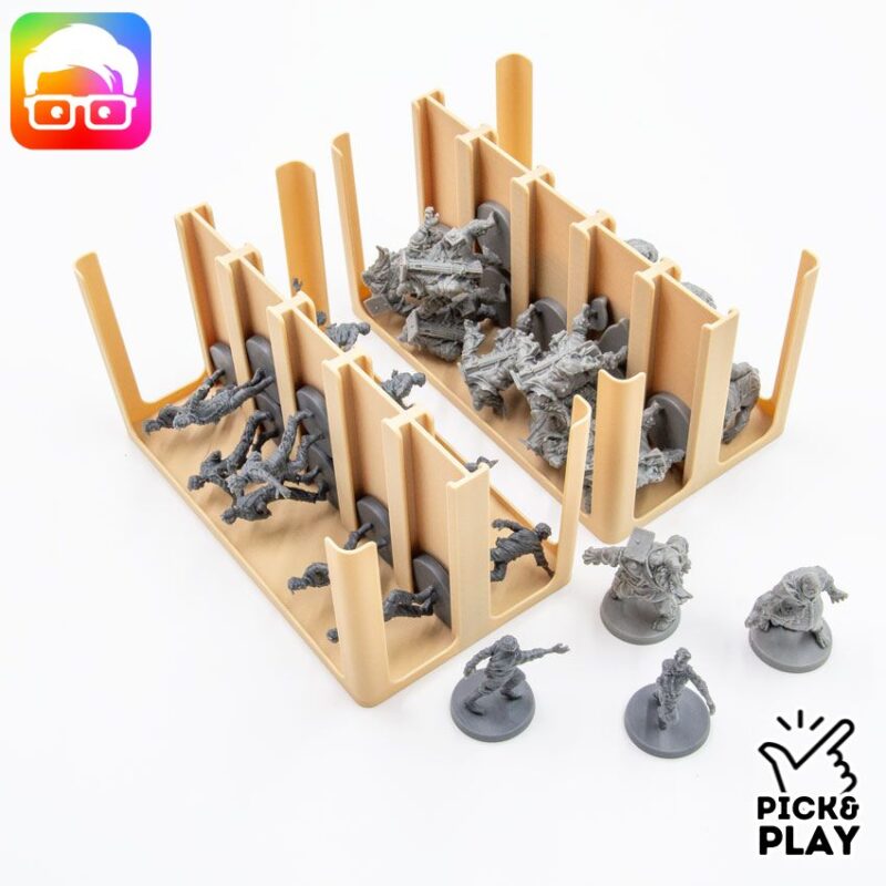 Zombicide undead or alive organizer