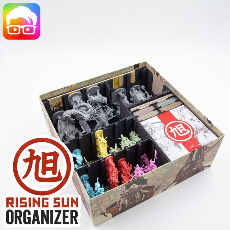 Rising Sun board game organizer by @ammedia3d