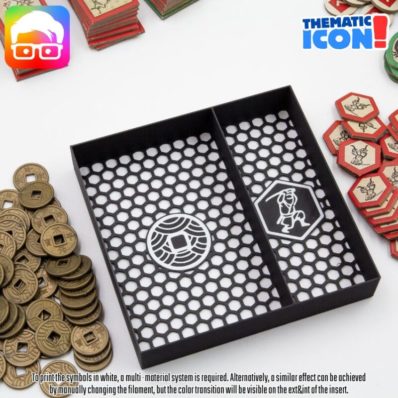Rising Sun board game organizer by @ammedia3d