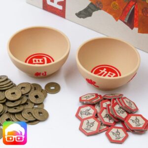 Rising Sun Coin & Ronin bowl set