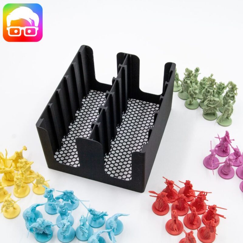 Rising Sun board game organizer by @ammedia3d