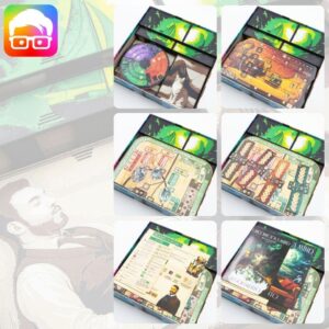 Unconscious Mind inc. Nightmares expansion board game organizer by ammedia3d