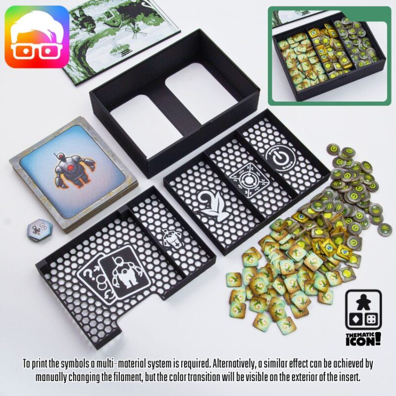 Planta Nubo board game organizer by @ammedia3d [tabletop board game inserts sku: PLNB001]