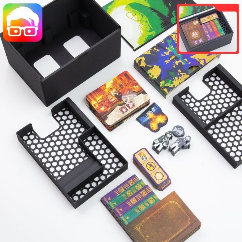 Unconscious Mind inc. Nightmares expansion board game organizer by ammedia3d