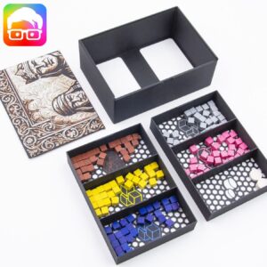 Caylus board game organizer by @ammedia3d