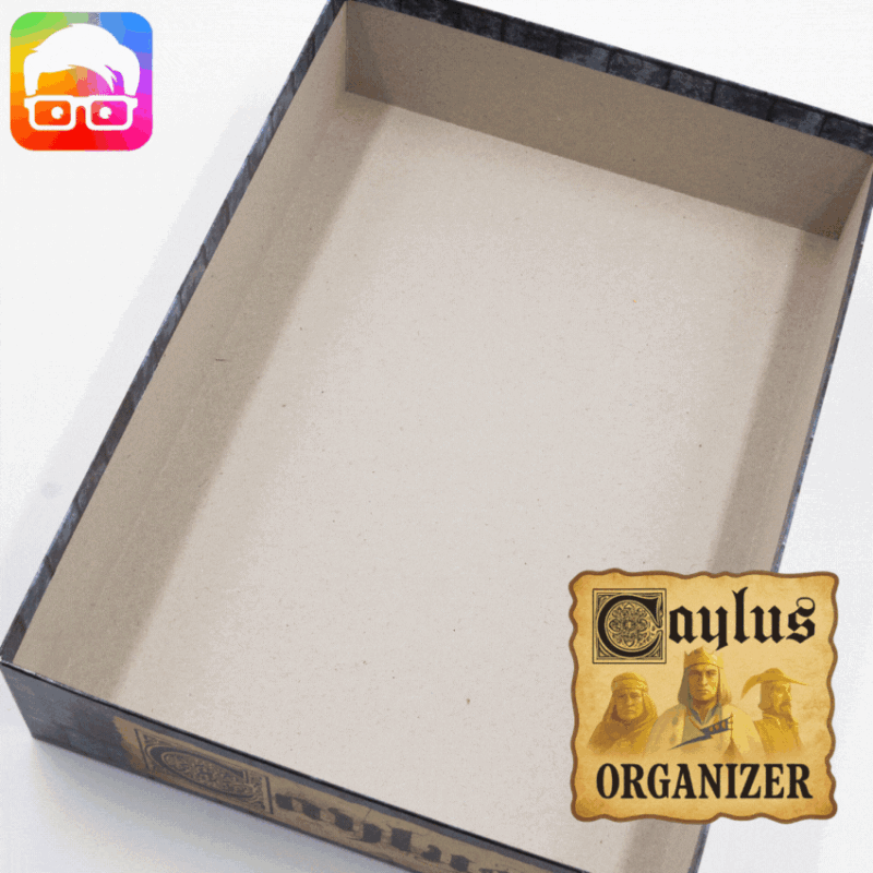 Caylus board game organizer by @ammedia3d