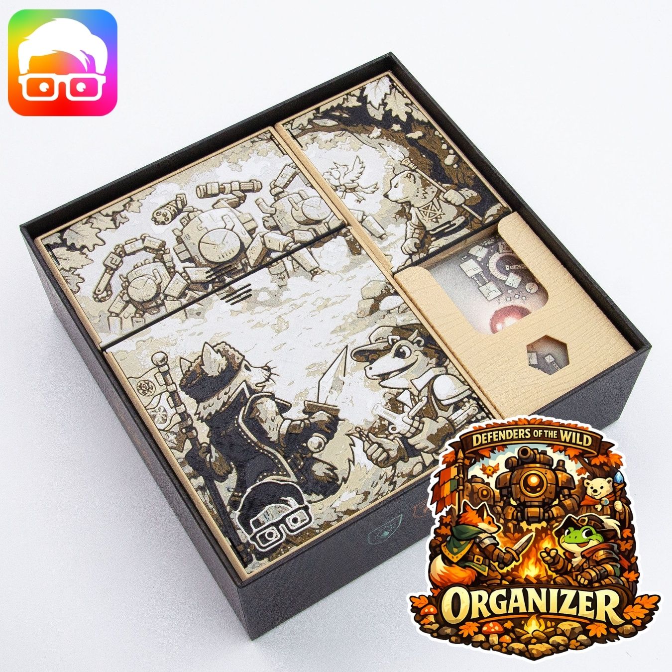 Defenders of the wild organizer by @ammedia3d