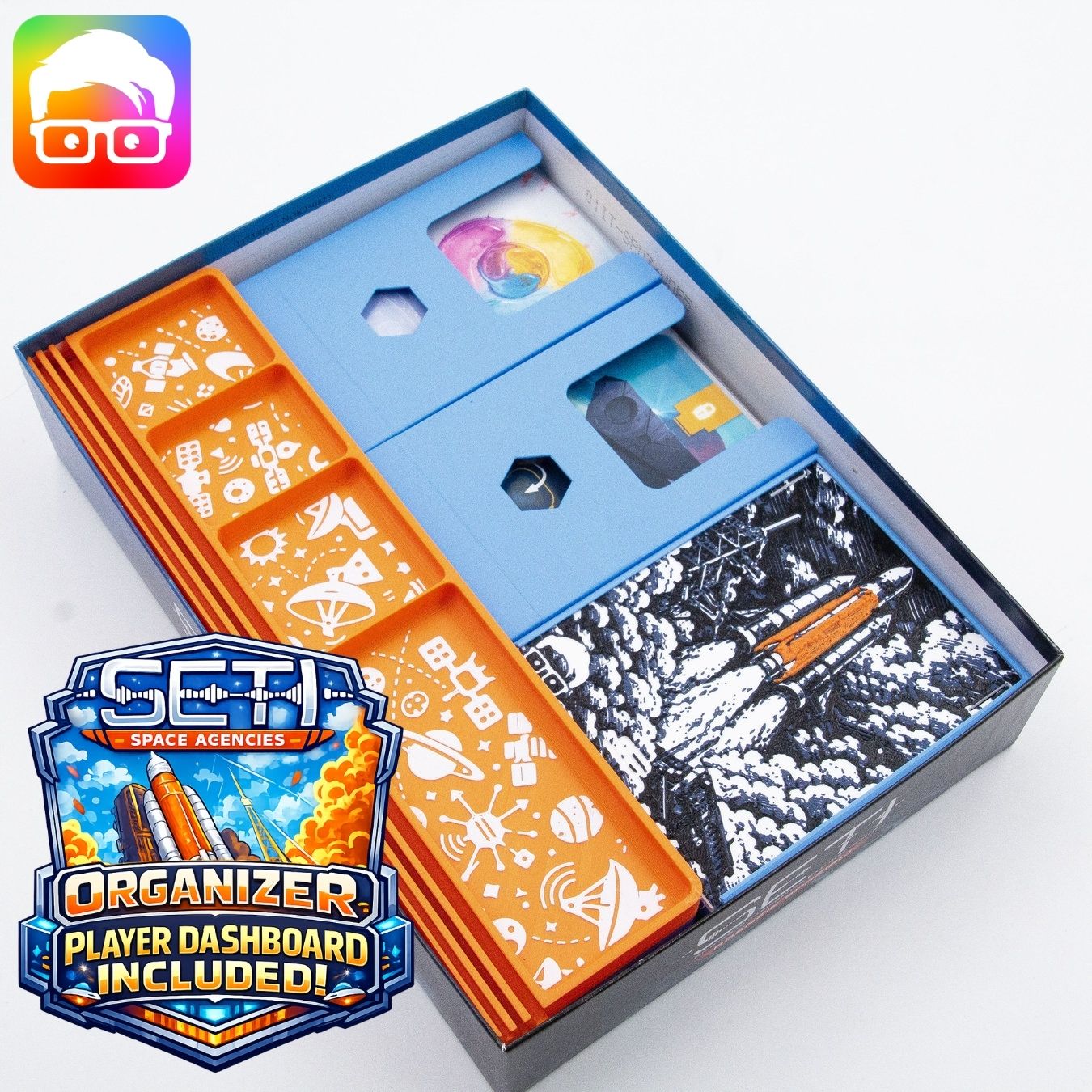SETI: SPACE AGENCIES organizer (player dashboard inc.)