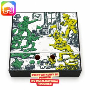 Little soldiers organizer by @ammedia3d