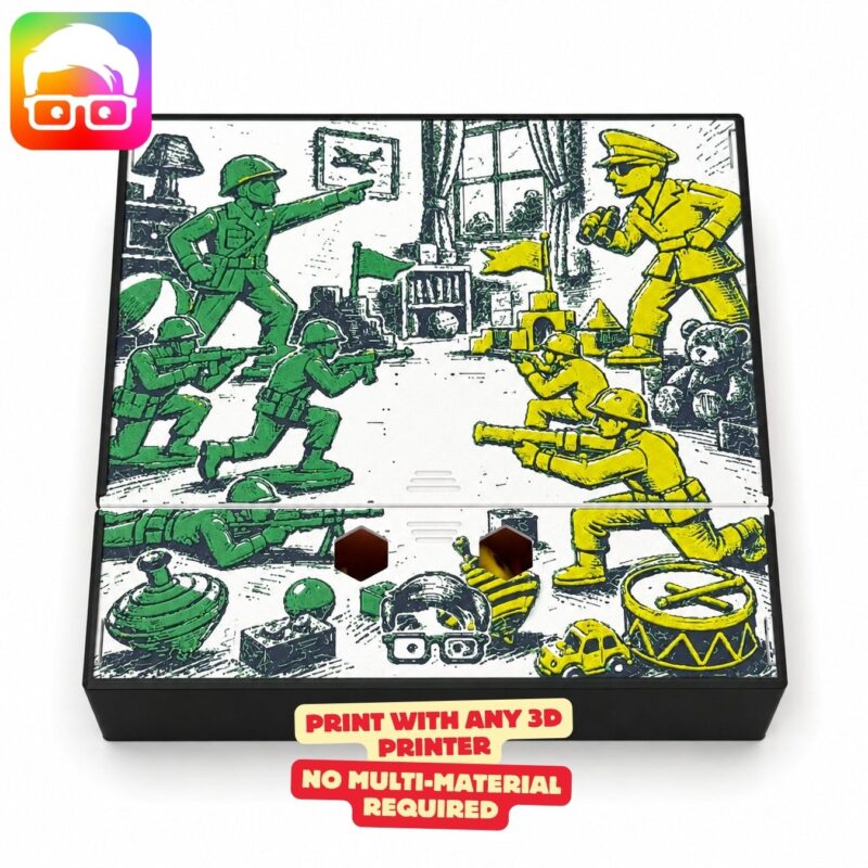Little soldiers organizer by @ammedia3d