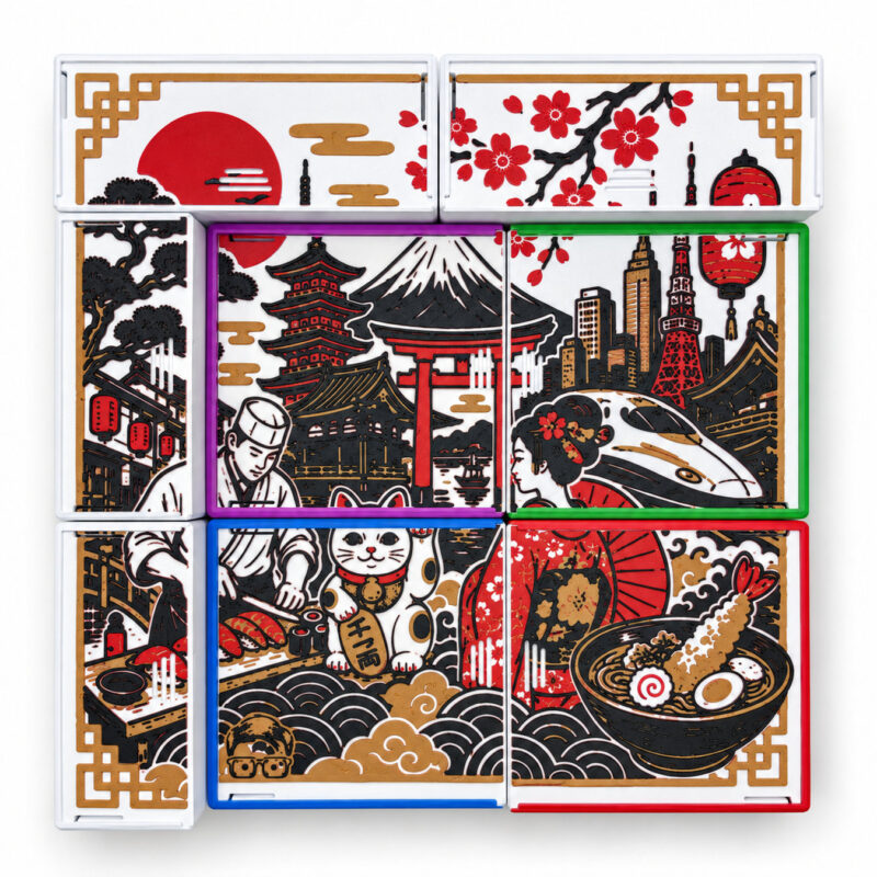 Let's Go! To Japan Organizer by @ammedia3d