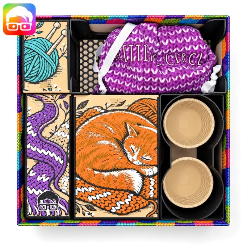 Knitting Circle organizer by @ammedia3d