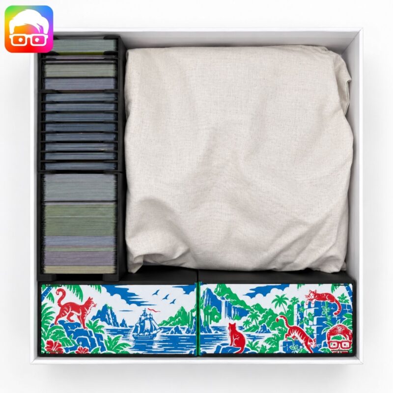 The Isle of Cats ALL-IN Organizer (inc. Late arrivals & kickstarter pack 1) by @ammedia3d