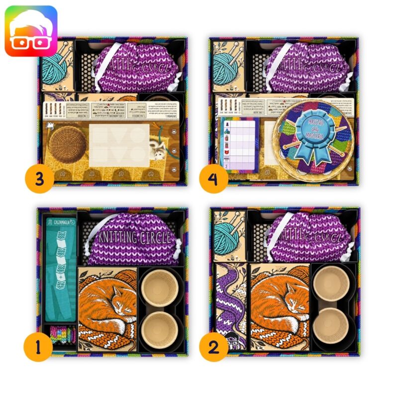 Knitting Circle organizer by @ammedia3d
