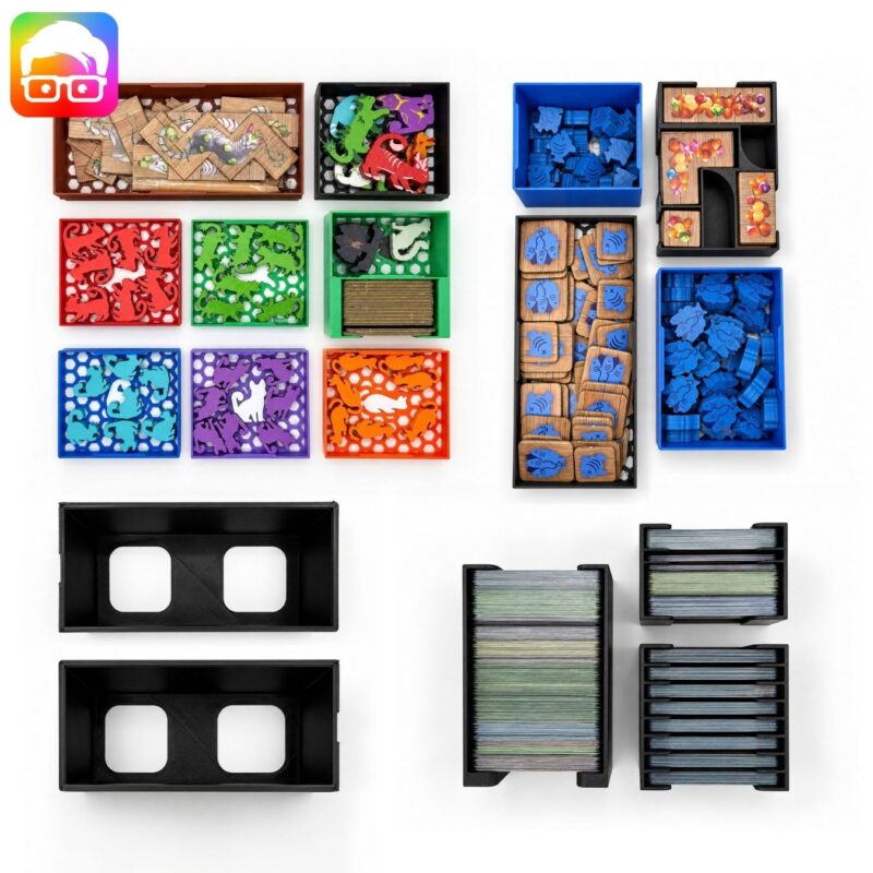 The Isle of Cats ALL-IN Organizer (inc. Late arrivals & kickstarter pack 1) by @ammedia3d
