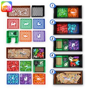 The Isle of Cats ALL-IN Organizer (inc. Late arrivals & kickstarter pack 1) by @ammedia3d