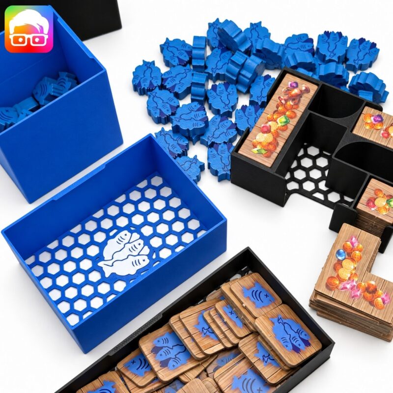 The Isle of Cats ALL-IN Organizer (inc. Late arrivals & kickstarter pack 1) by @ammedia3d