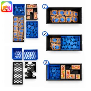 The Isle of Cats ALL-IN Organizer (inc. Late arrivals & kickstarter pack 1) by @ammedia3d